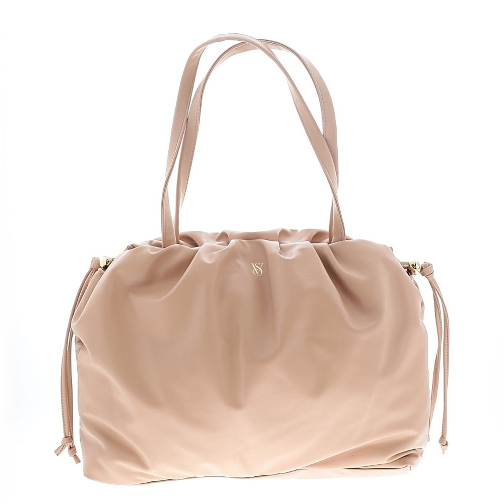 VICTORIA’S SECRET Faux Tan Leather Shoulder Bag